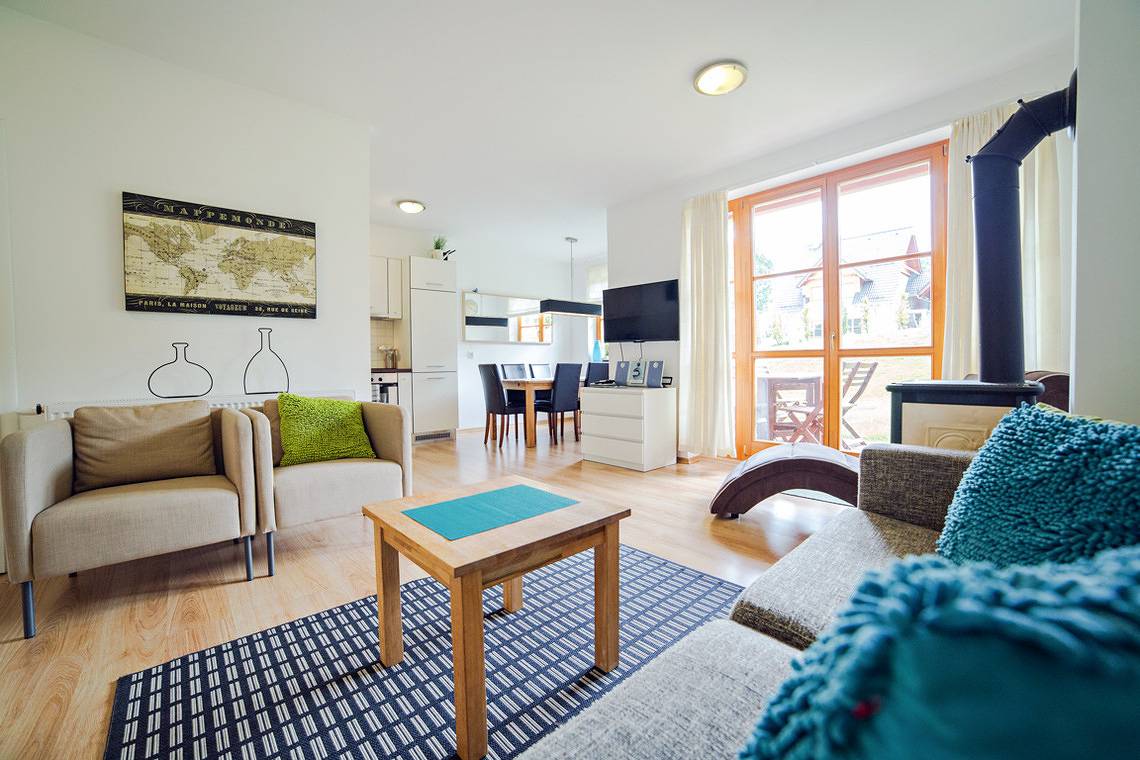 Cały apartament wypoczynkowy, Apartament wakacyjny dla 5 osób z taras in Karpacz, Sudety (Polska)