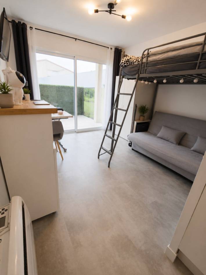 Estudio para 4 personas, con terraza, Familias con niños - 1