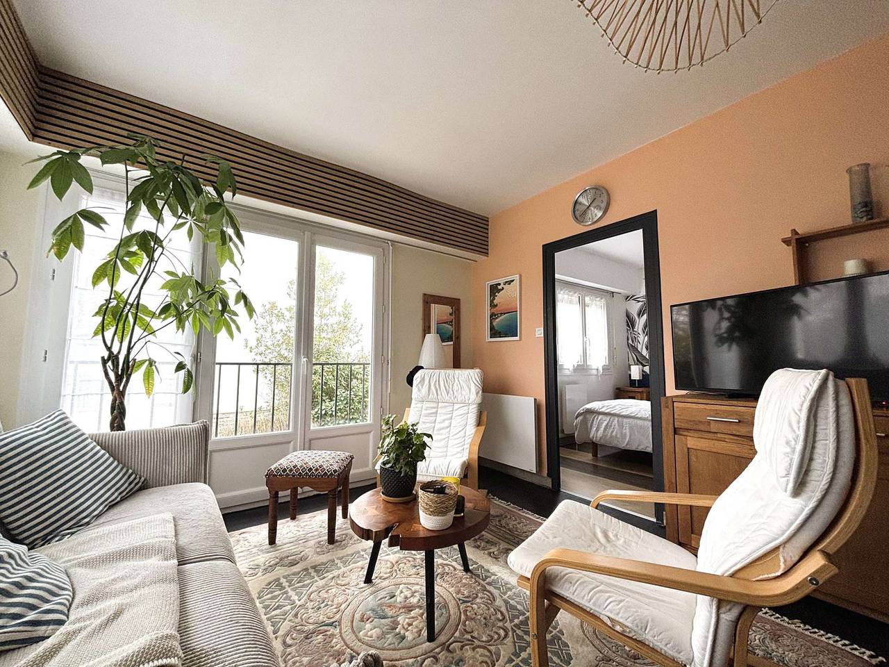 Appartement de vacances entier, Fouesnant, bel appartement 4 personnes à 50 m de la plage de Cap Coz in Bénodet, Région de Quimper