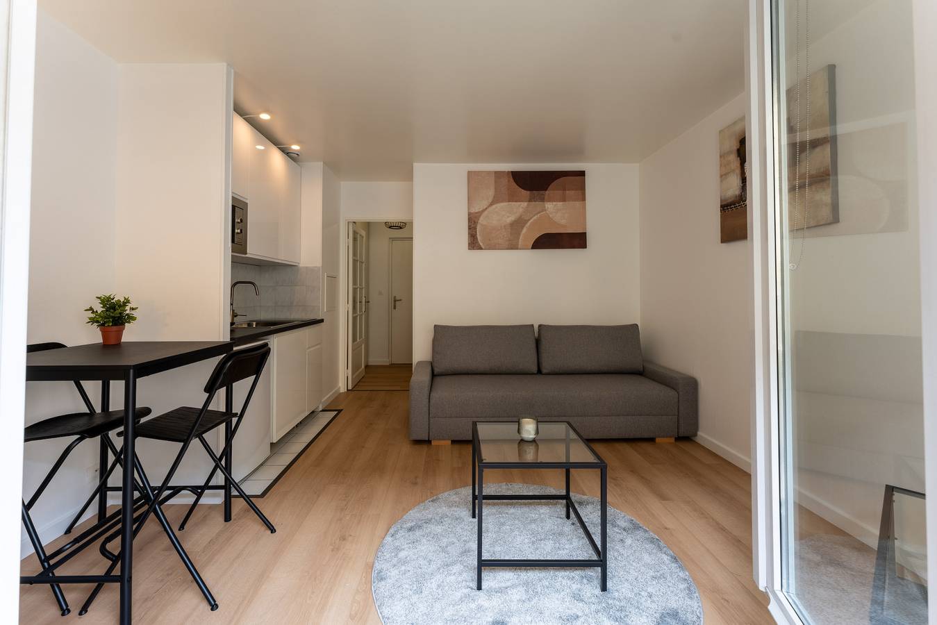 Appartement entier, Appartement de vacances pour 1 personne avec terrasse in Nogent-sur-Marne, Val-de-Marne