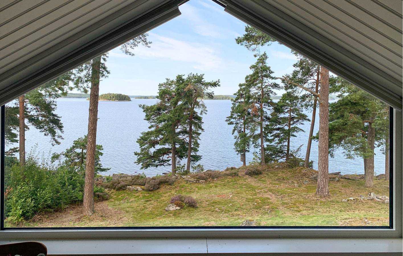 Ferienhaus für 4 Personen mit Seeblick in Alingsås und Umgebung, Mjörn