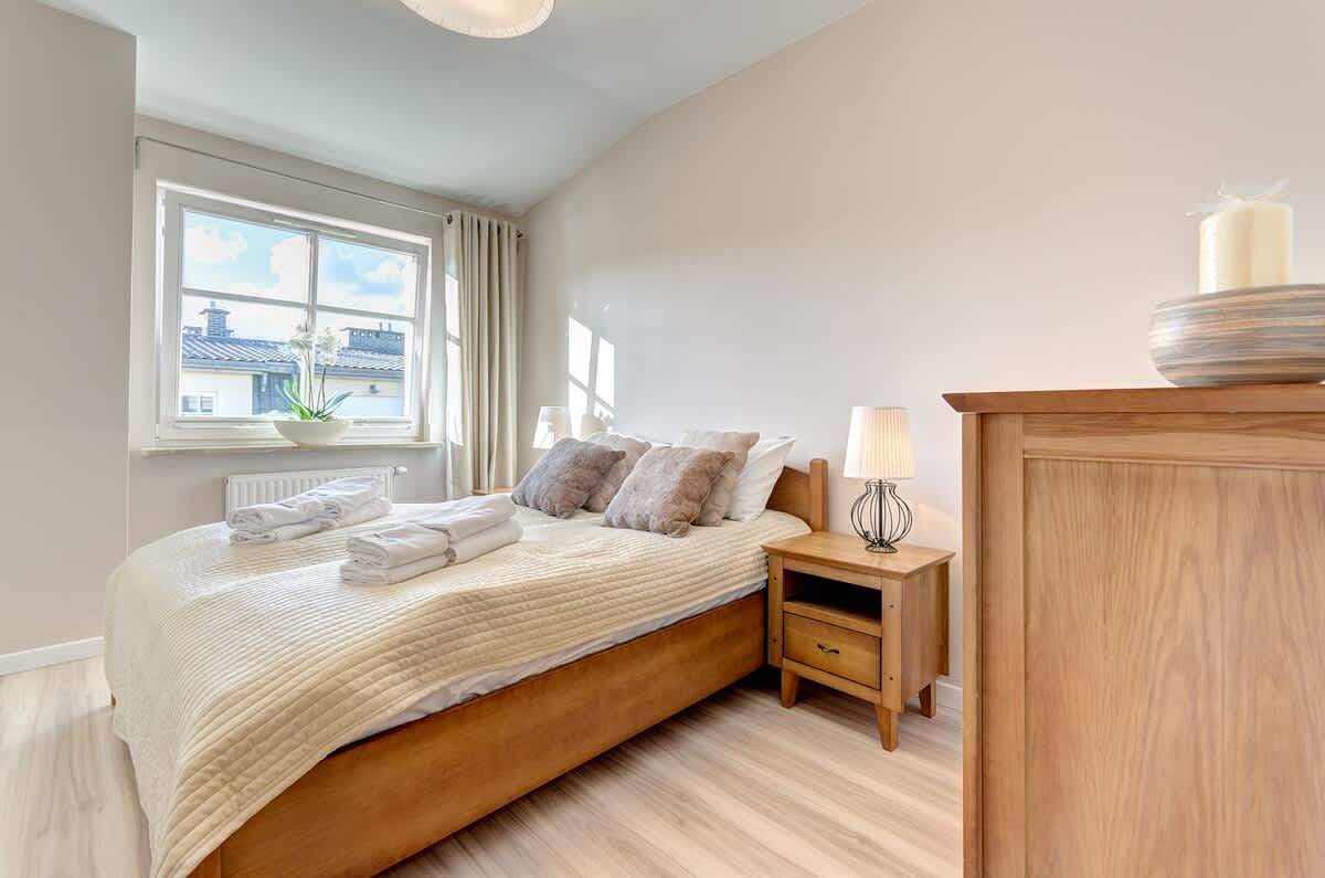 Ganze Wohnung, Ferienwohnung für 6 Personen mit Balkon/Terrasse in Zoppot, Dreistadt