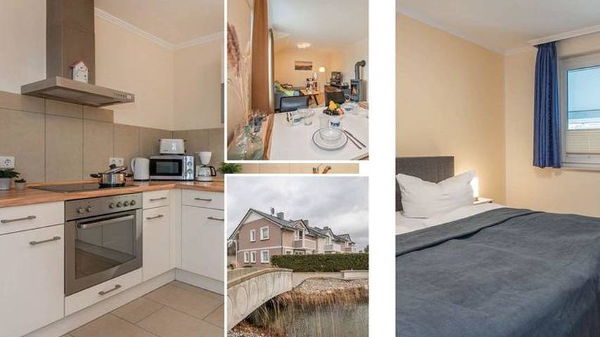 Ferienwohnung für 4 Personen, mit Balkon in Ückeritz