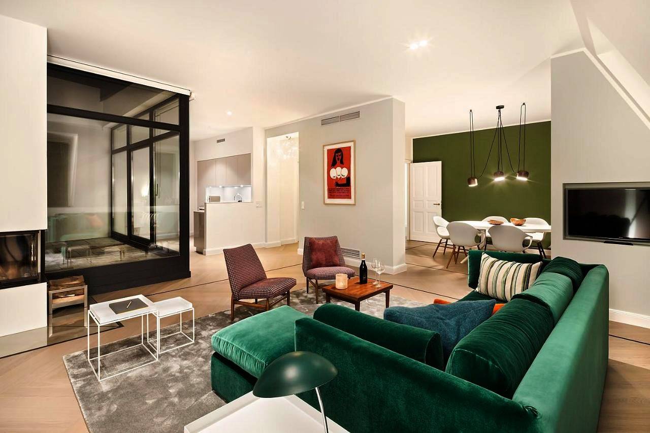 Geheel appartement, Penthouse Apartment in Mitte Berlin, Berlijn