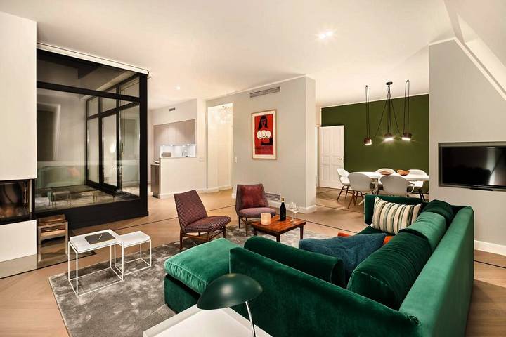 Ferienwohnung für 2 Personen, mit Balkon und Terrasse sowie Sauna und Ausblick in Mitte Berlin - 4