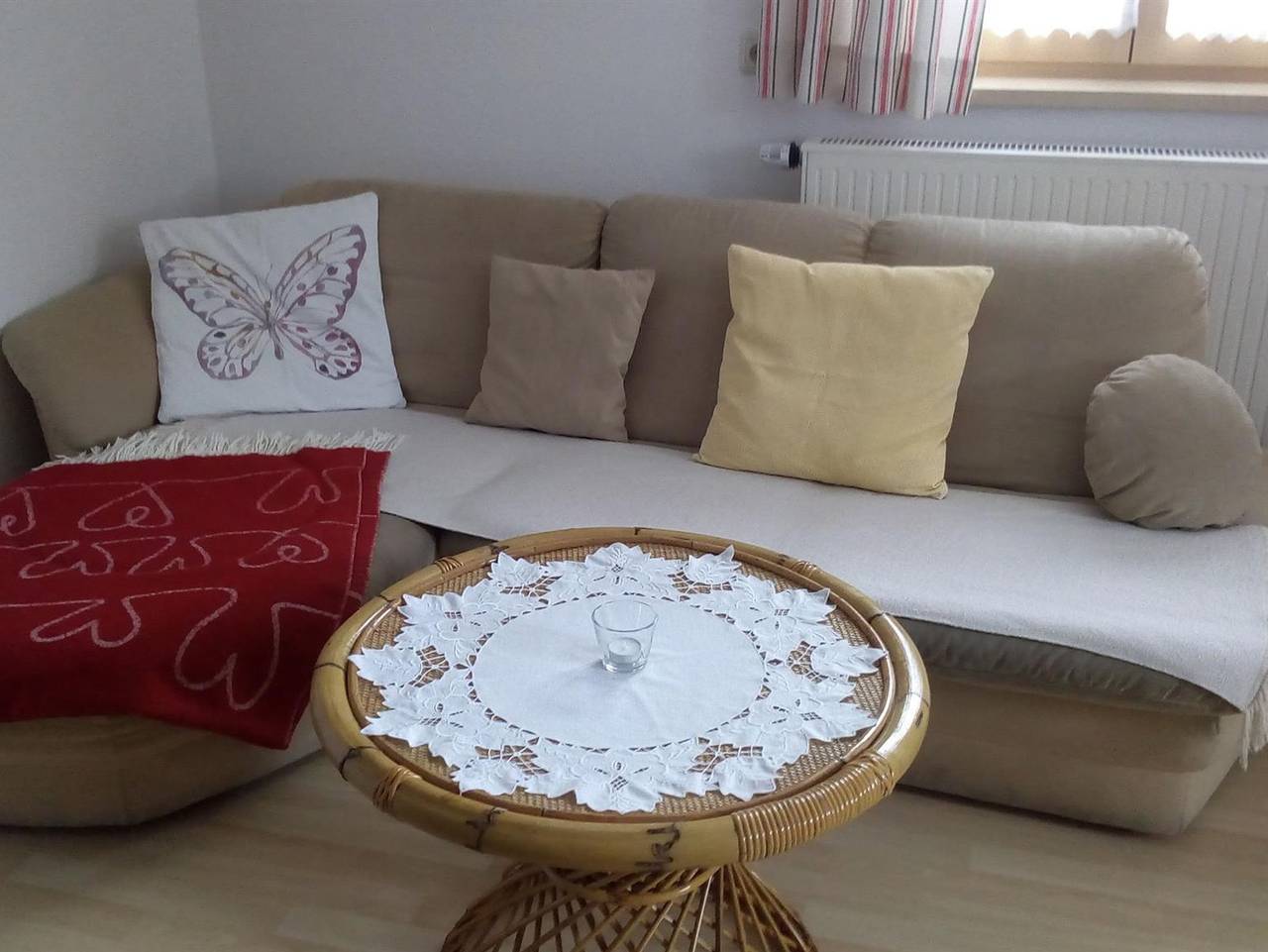 Ganze Ferienwohnung, Haus Funk - Ferienwohnung Birnenlaube (2 Schlafz.) in Unterammergau, Bayerische Alpen