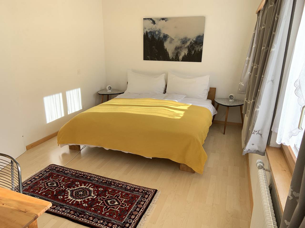 Waldheim Laax Pension - Familienzimmer Arve in Laax Dorf, Laax