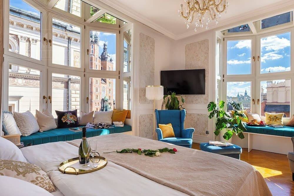 Appartement entier, Feniks Lagoon apartment -the best Main Square view in Cracovie, Petite-Pologne