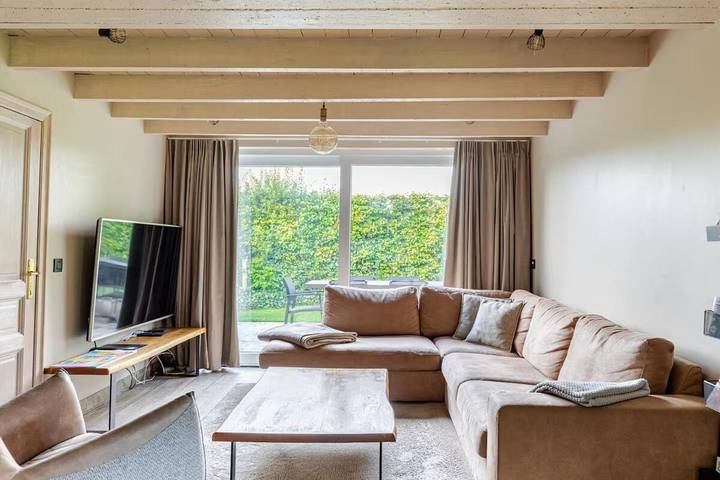 Maison de vacances pour 4 personnes, avec Terrasse et Jardin ainsi que Sauna et Vue à Wingene