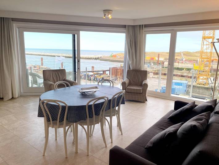 Location de vacances pour 4 personnes, avec terrasse, animaux acceptés sur la Côte belge