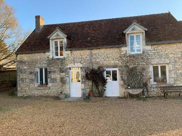 Gîte pour 7 personnes, avec jardin à Pontlevoy