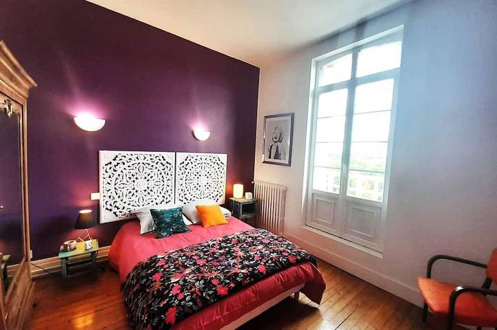 Location de vacances pour 6 personnes, avec jardin à Valençay