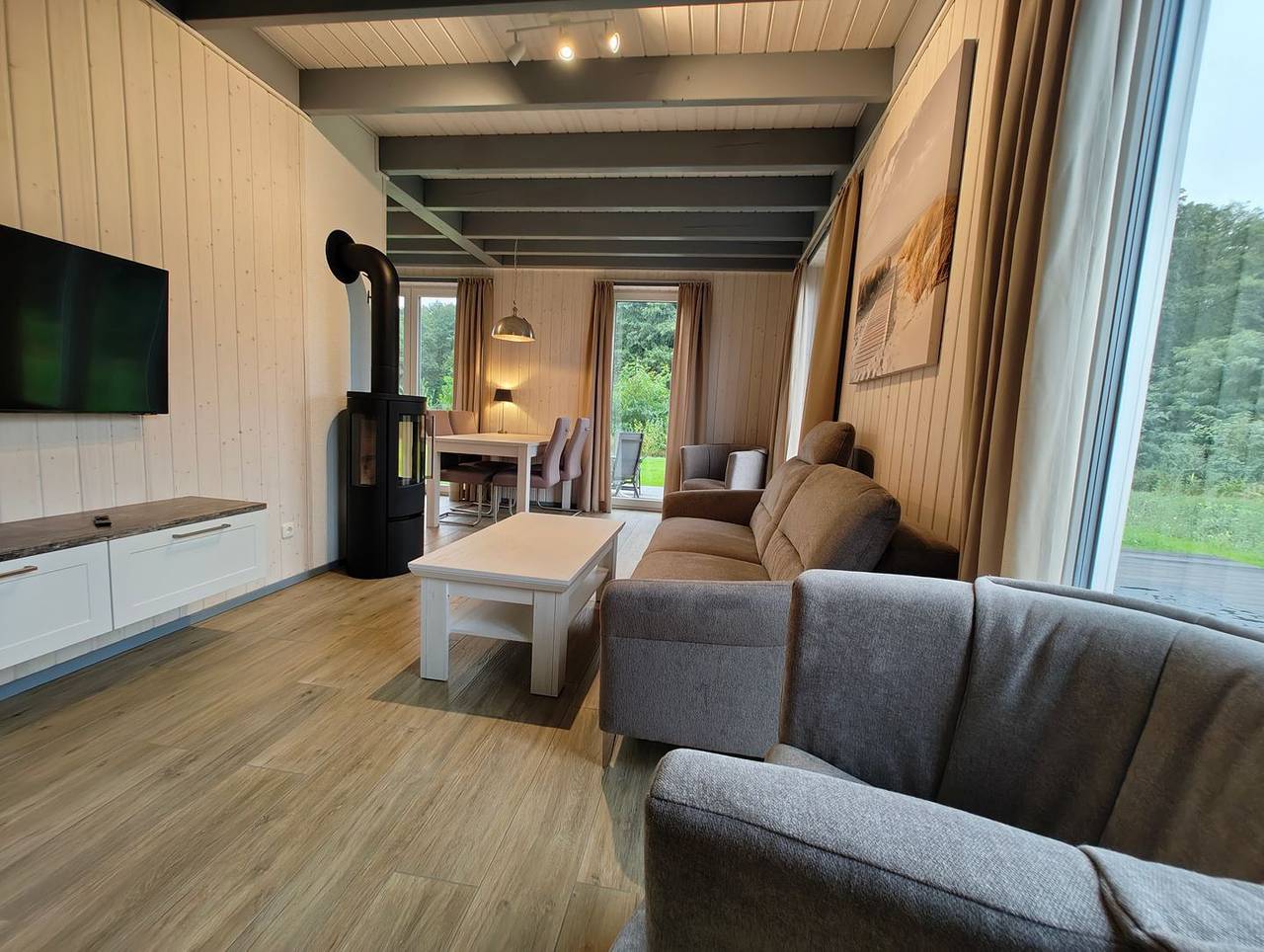 Kiebitz 317 - Das skandinavische Ferienhaus für 4 Personen mit Sauna in Mirow, Mecklenburg-Strelitz