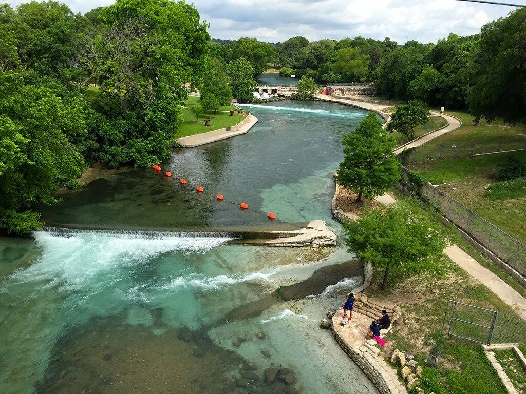Das Hotel liegt im Herzen des historischen New Braunfels, Comal River & Schlitterbahn in New Braunfels, Comal County