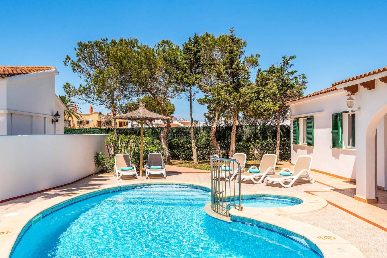 Villa Raquel Blanes in Cala Blanes, Ciudadela