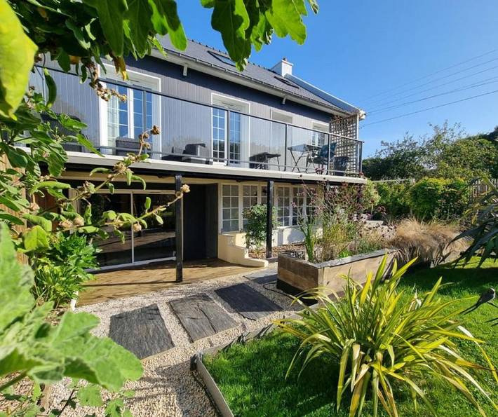 Villa pour 10 personnes, avec vue ainsi que terrasse et jardin à Dinard