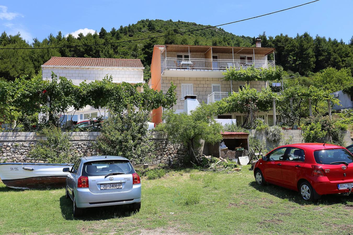 Ganze Wohnung, Studio Appartement mit Terrasse und Meerblick Zuljana, Peljesac As-254-a in Žuljana, Dubrovnik-Neretva