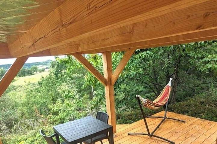 Cabane 2 étoiles - Piscine  - ccbgcai in Belloc, Ariège