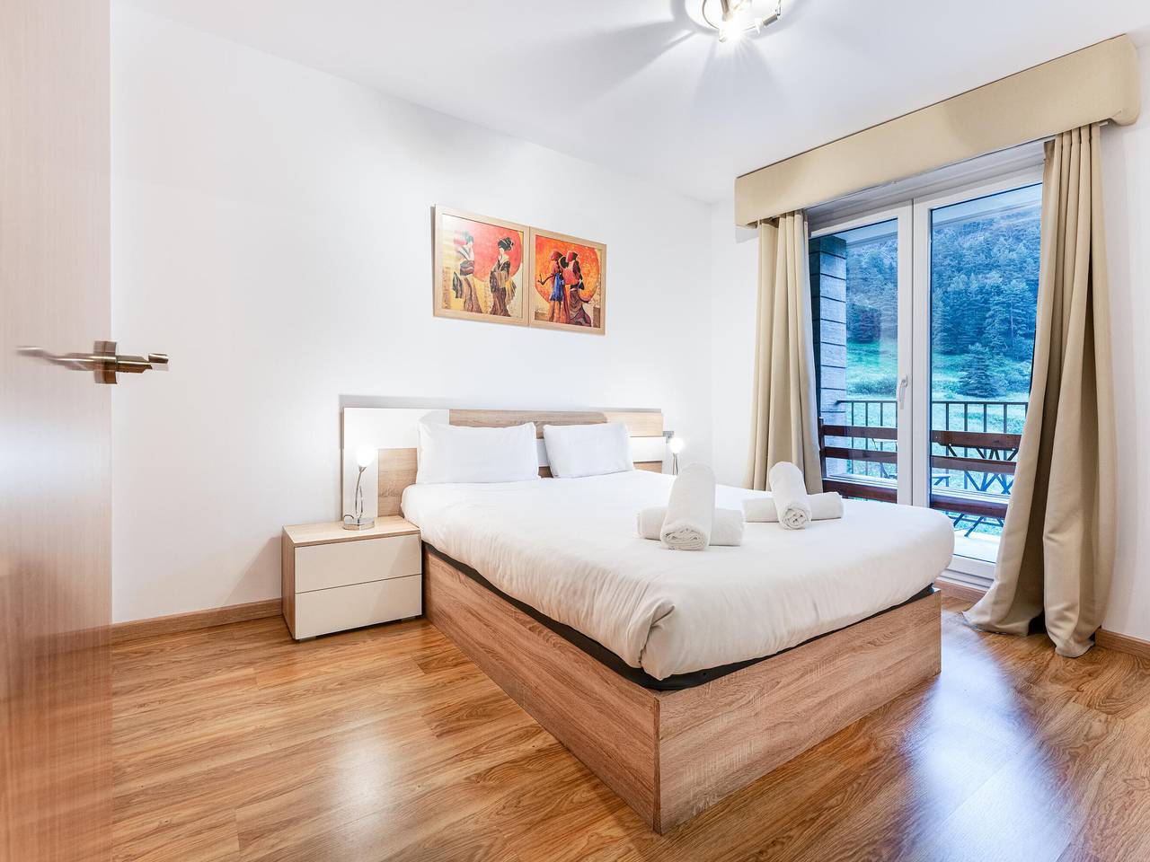 Ganze Wohnung, Arinsal: 6 Pers Wohnung, 2 Schlafzimmer, Parkplatz Inklusive in Arinsal, Pal Arinsal
