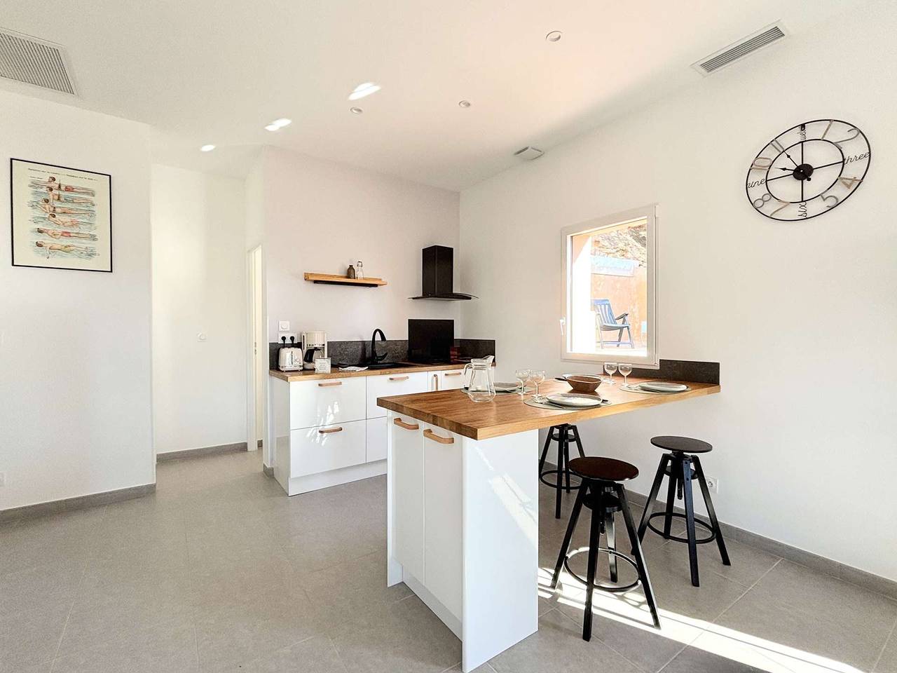 Appartement de vacances entier, Leucate Plage villa T3 proche mer wifi parking in Leucate-Plage, Leucate