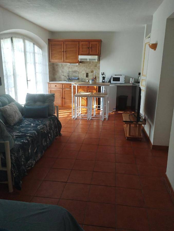 Gîte pour 4 personnes, avec vue et jardin dans Plage D Aigue Bonne - 3