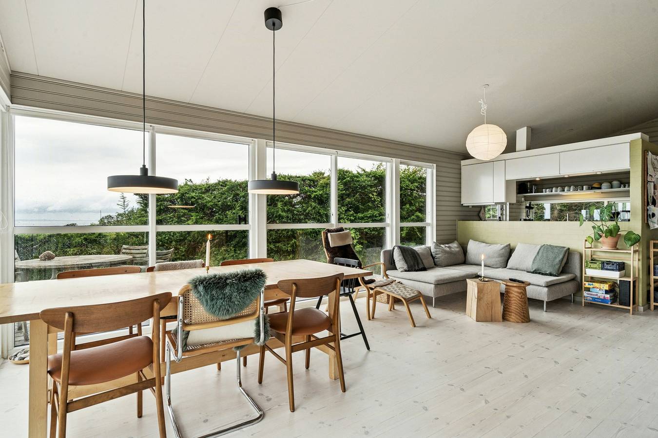 Ferienhaus mit Meerblick auf Helgenæs in Knebel, Süddjursland
