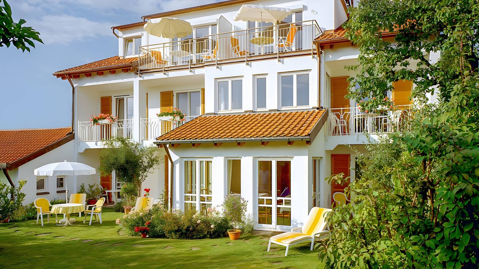 Ganze Wohnung, Apartment 'Säntis' mit Seeblick, Balkon und Wlan in Wasserburg (Bodensee), Bayerisch Schwaben