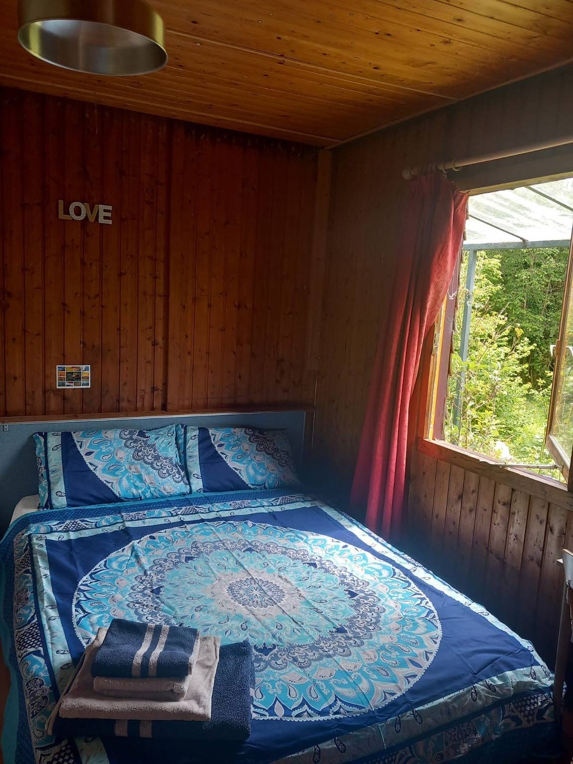 Blockhütte für 3 Personen mit Balkon in County Roscommon