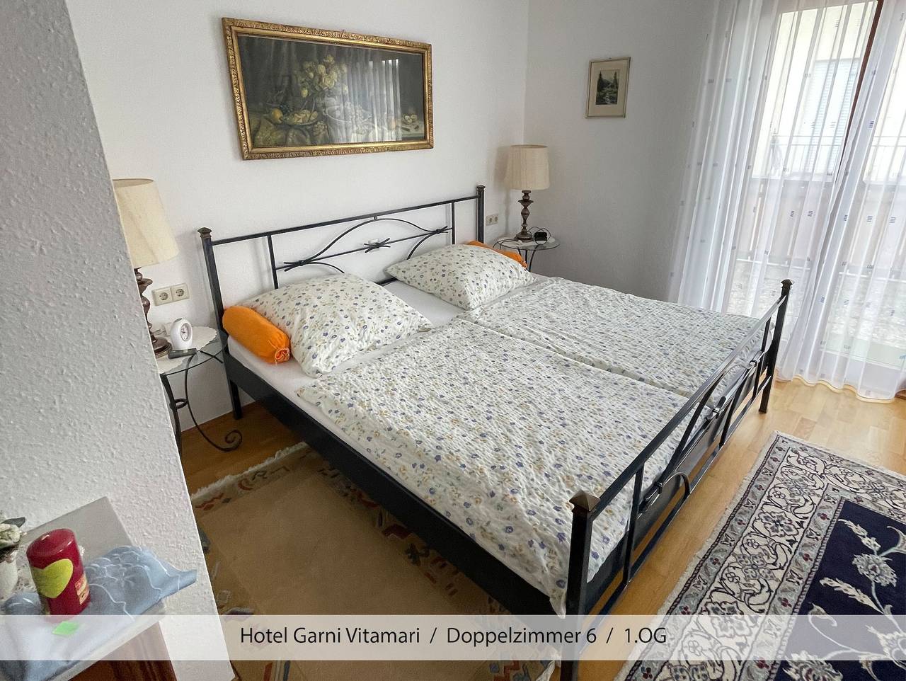 Zimmer 'Doppelzimmer 6' mit Balkon und Wi-Fi in Wasserburg (Bodensee), Bayerisch Schwaben