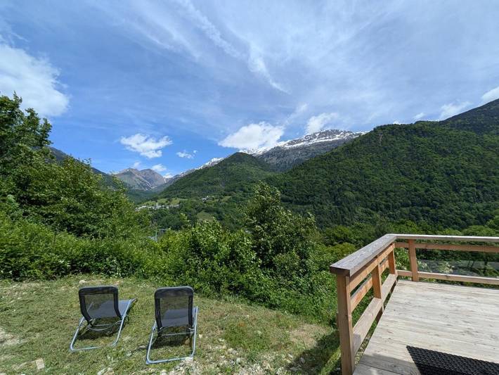 Gîte pour 6 personnes, avec vue sur le lac ainsi que vue et terrasse à Allemond - 3