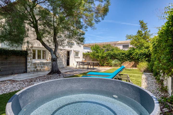 Studio pour 2 personnes, avec Jardin