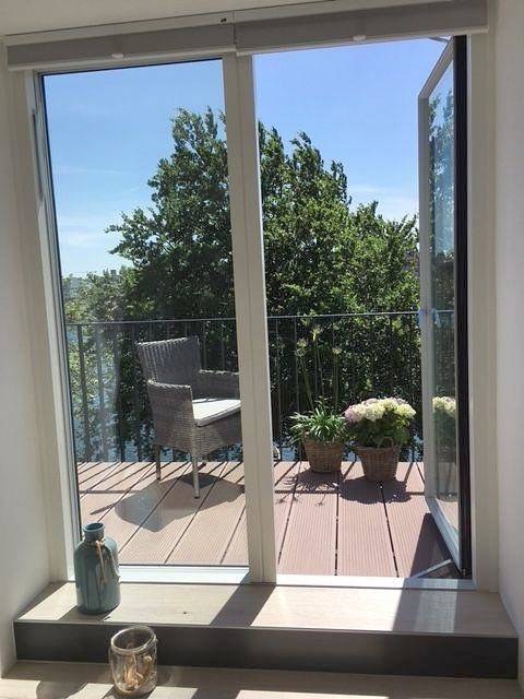 Ferienwohnung für 2 Personen, mit Balkon und Terrasse sowie Garten und Ausblick in Kiel - 3