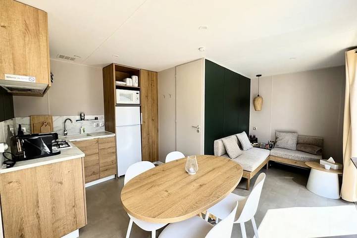 Static caravan for 4 people in the Luxembourg (Belgium)