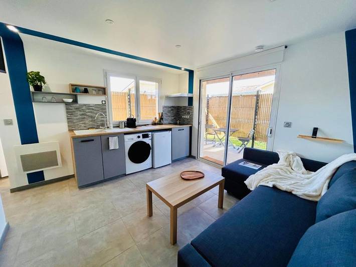 Location de vacances pour 2 personnes, avec terrasse à Gauriaguet