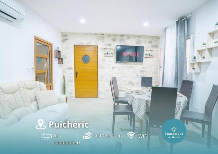 Gîte pour 6 personnes à Puichéric