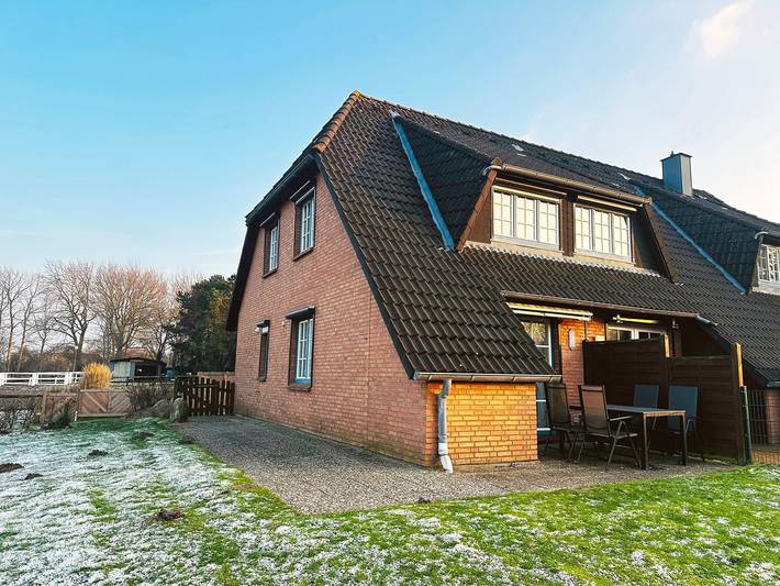 Ferienhaus für 4 Personen, mit Terrasse und Garten in St. Peter-Ording, Halbinsel Eiderstedt