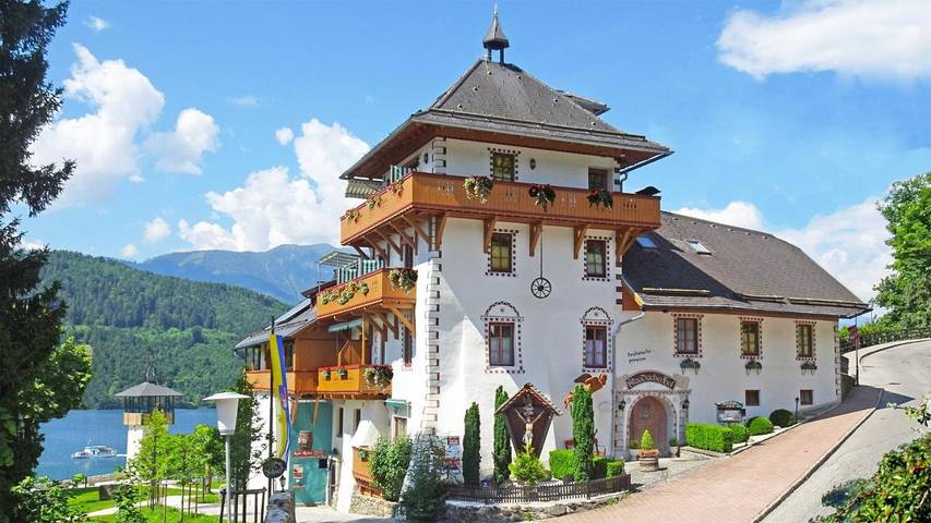 Hôtel pour 2 personnes, avec vue sur le lac ainsi que jardin et vue