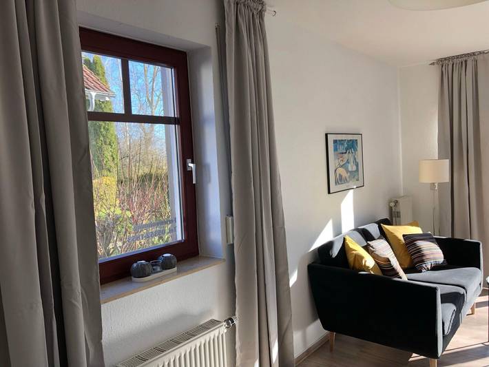 Studio für 2 Personen, mit Terrasse und Garten in Gustow - 4