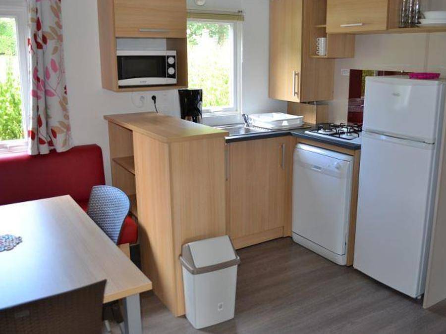 Camping La Trévillière - Mobilhome 8 personnes - C- Mobil-home Quatro - 4 chambres in Bretignolles-sur-Mer, Vallée de la Loire