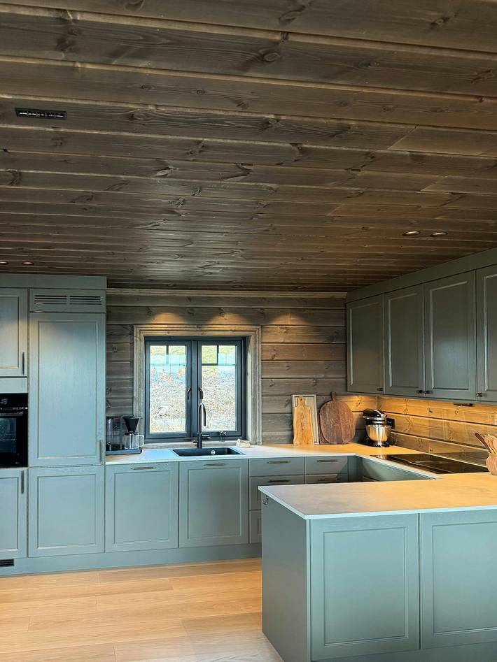 Ferienhaus mit Sauna und Bergblick in Sjusjøen in Sjusjoen, Ringsaker