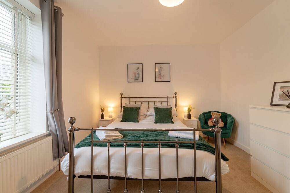 Walking distance into town, sleeps 5 in Clitheroe, Lancashire