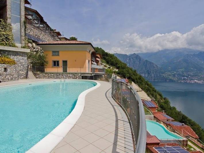 Appartamento vacanze per 4 persone, con piscina e vista lago nonché terrazza - 1