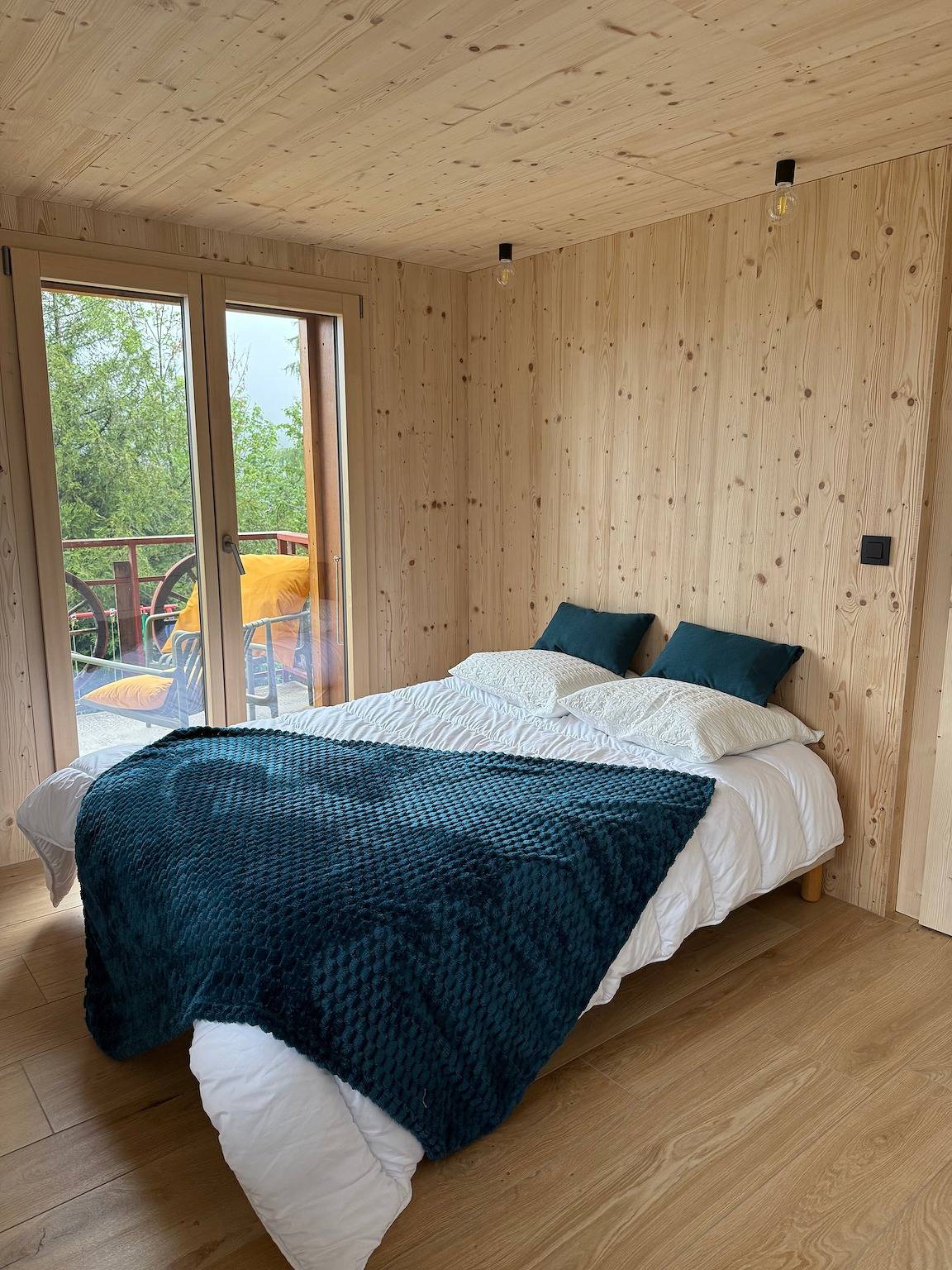Ganze Wohnung, Appartement 'C’Emile - 74390' mit Bergblick, Gemeinschaftsgarten und Wlan in Châtel, Les Portes du Soleil