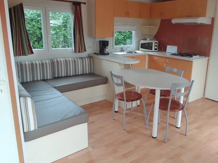 Camping Plein Air Neuvicois - Mobilheim 4 personen - Duo 56 in Périgord Blanc