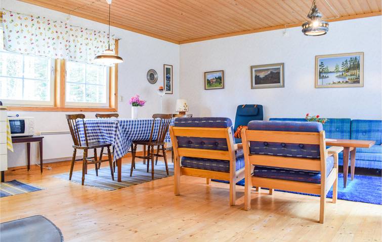 Ferienhaus für 6 Personen mit Garten in Mycklaflon, Solgen