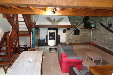 Gîte pour 5 personnes, avec vue et jardin à Laborde (Hautes-Pyrénées)