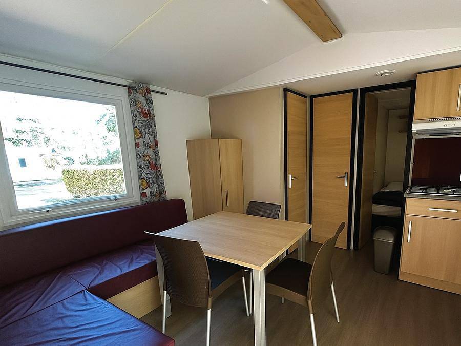 Camping Kabana Village - Mobilheim 7 personen - Access 3 Schlafzimmer - Lo73 in Saint-Hilaire-de-Riez, Vendée