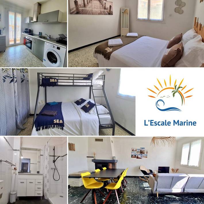 Gîte pour 5 personnes, avec balcon dans Plage du Village (Le Barcares) - 2