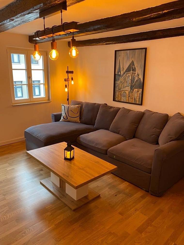 Apartamento vacacional entero, Apartamento de vacaciones para 4 personas con sauna in Halberstadt, Magdeburg Börde