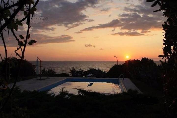 Casa vacanza per 2 persone, con Balcone e Terrazza nonché Giardino e Piscina a Capitolo